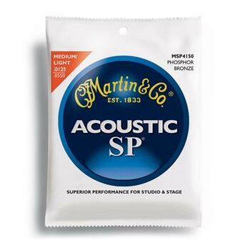 Martin Strings MSP4150 Phosphor Bronze Acoustic Guitar Strings