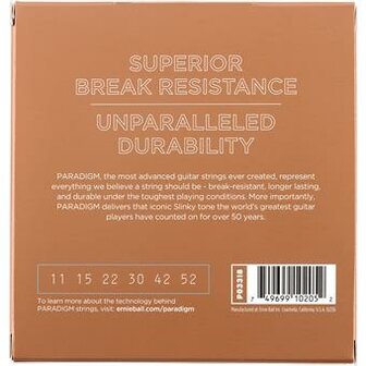 Ernie Ball 3318 Paradigm Phosphor Bronze 11-52 3-Pack