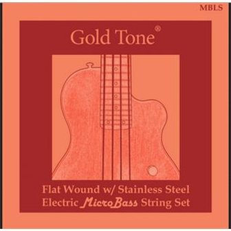 Gold Tone MBLS MicroBass LaBella Flat Wound Strings