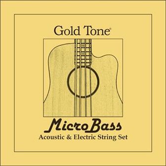 Gold Tone MBS MicroBass Rubber/Polymer Strings