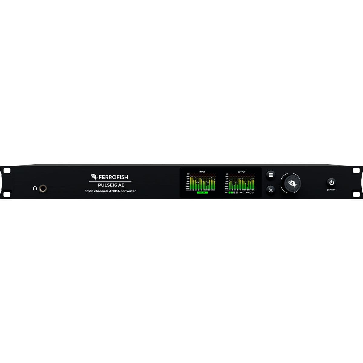 PULSE16 AE 16-kanaals AD/DA Converter — Ferrofish